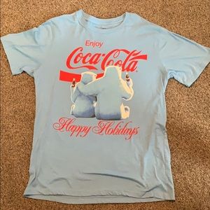 Coke holiday shirt